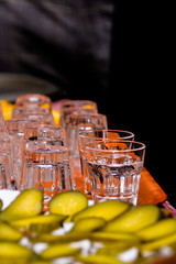 still life with a glass