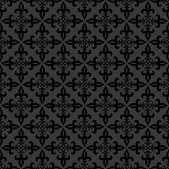 Seamless pattern fleur de lis