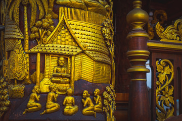 Local Temple in Chaing Rai, Thailand