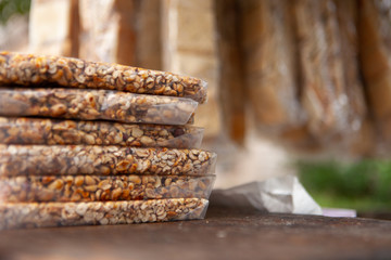 close up of nuts