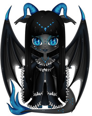 Chibi Black Dragon