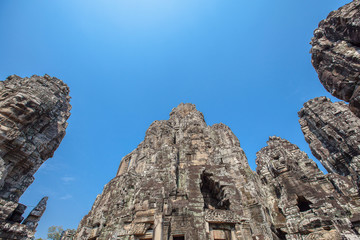 The Faces of The Bayon Temple, Siem Reap, Cambodia