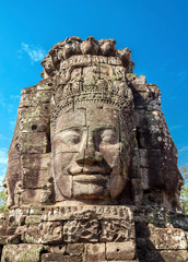The Faces of The Bayon Temple, Siem Reap, Cambodia