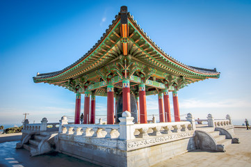 Fototapeta na wymiar Korean Friendship Bell Pagoda
