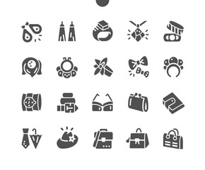 Accessories Well-crafted Pixel Perfect Vector Solid Icons 30 2x Grid for Web Graphics and Apps. Simple Minimal Pictogram