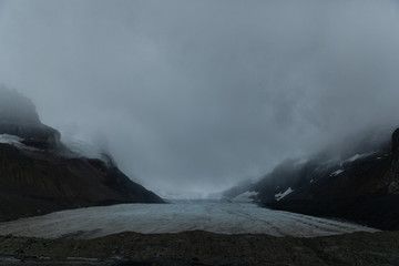 Athabasca glacier, Alberta, Canada