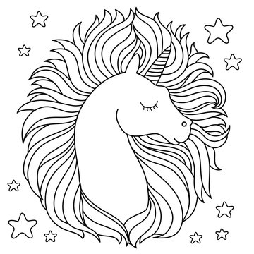 recommend clip art: Cute unicorn
