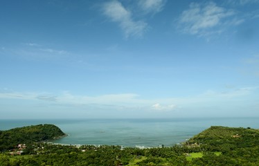 The Areal View of Kudle Beach