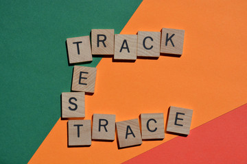 Track, Test, Trace, crossword