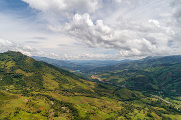 Fototapeta na wymiar Beautiful Colombian Mountains