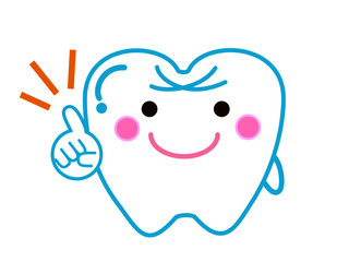 ワンポイントの歯