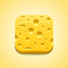 Cheese Food Logo Vector Icon Symbol
