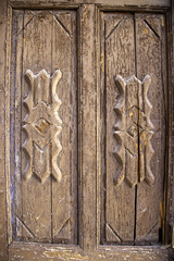 Village wooden door