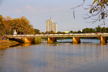 A beautiful view of Chiang Mai city, at Thailand.