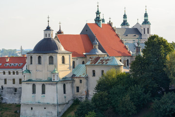 Fototapeta na wymiar Dominican monastery in Lublin. Poland.