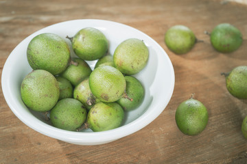 Melicoccus bijugatus - Mamoncillo delicious tropical fruit