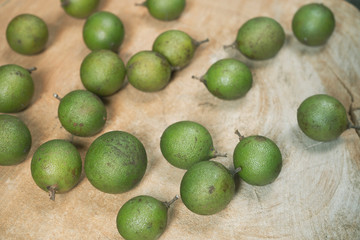 Melicoccus bijugatus - Mamoncillo delicious tropical fruit