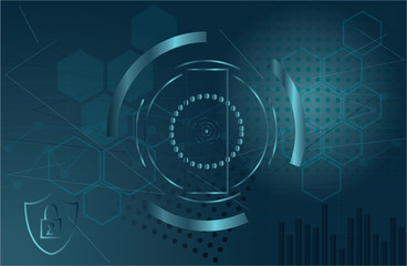 IT security concept background