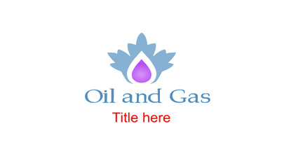 Logo design for Oil and Gas company.
vector illustration