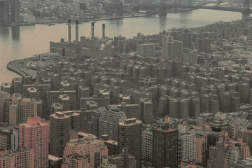 Fototapeta na wymiar New york from above