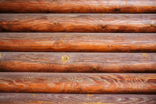 House woods wall of log cabin background.