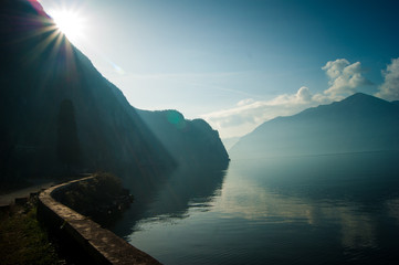 sunrise over the sea