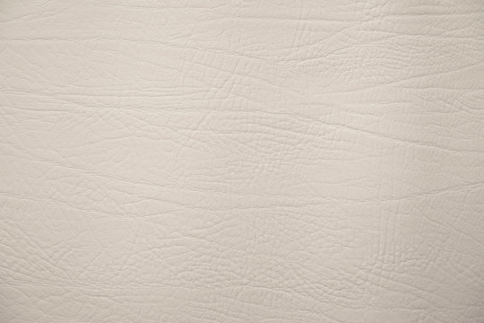 White elaphant print leather texture background, genuine leather. Top view 