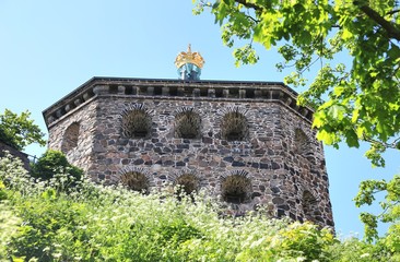 Skansen Kronan is a fortress in the heart of Gothenburg, Sweden