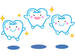 キラキラの歯たち