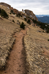 Trail in Colorado's Lost Creek Wilderness