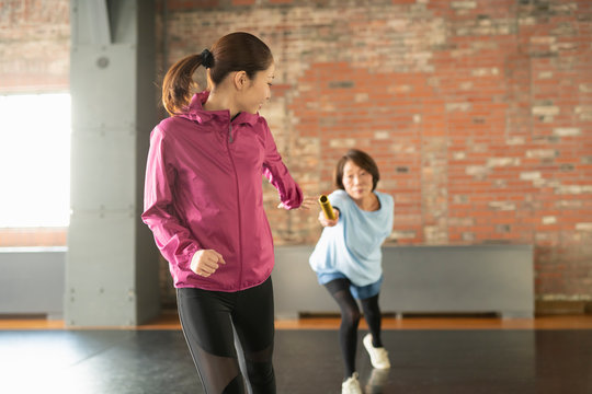 Passing baton over generations