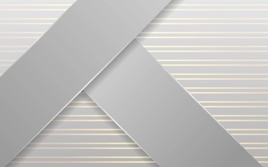 abstract modern white and gray gradient background banner design
