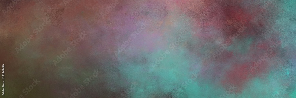Poster beautiful abstract painting background graphic with dim gray and cadet blue colors and space for tex