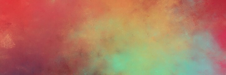 beautiful abstract painting background graphic with indian red, dark sea green and dark gray colors and space for text or image. can be used as postcard or poster