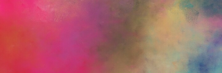 beautiful abstract painting background texture with moderate red, moderate pink and rosy brown colors and space for text or image. can be used as horizontal header or banner orientation