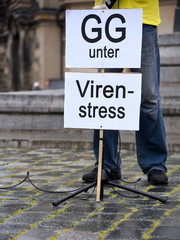 Transparent auf Pflasterstein: 