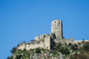 Castle in Pocitelj, Bosnia and Herzegovina