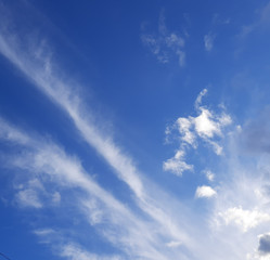 Obraz premium blue sky with clouds