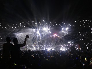 crowd at concert