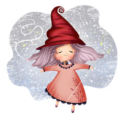 Your dreams  will come true  with a fairy princess and her magic wand