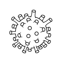 Coronavirus Covid-2019 Cell Icon