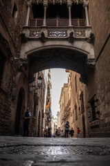 Naklejka premium BARRIO GOTIGO BARCELONA
