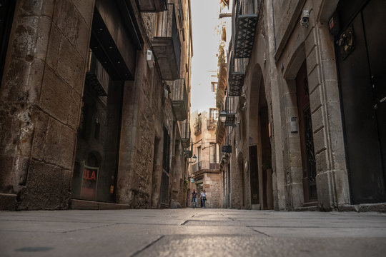 Fototapeta BARRIO GOTIGO BARCELONA