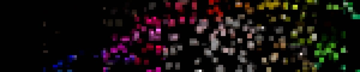 Abstract square panorama background design illustration