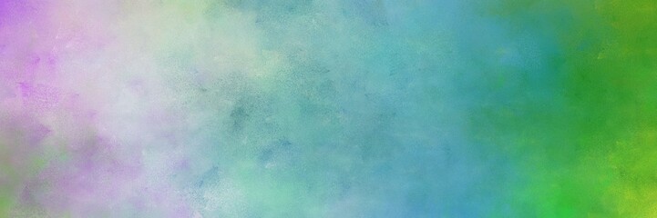 beautiful abstract painting background graphic with medium aqua marine, dark green and thistle colors and space for text or image. can be used as postcard or poster