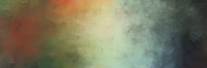 beautiful pastel brown, dark olive green and tan colored vintage abstract painted background with space for text or image. can be used as header or banner