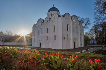 Borysohleb cathedral in Chernihiv