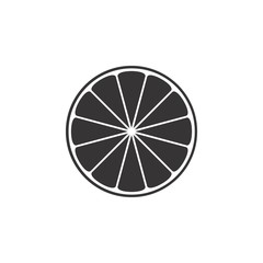 Lime icon logo design vector