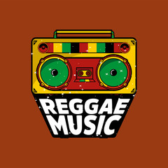 reggae roots jamaica boombox rastafari dub music
