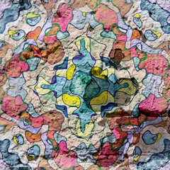 Modern abstract paint. Art wall- brick background. Decor design- street style